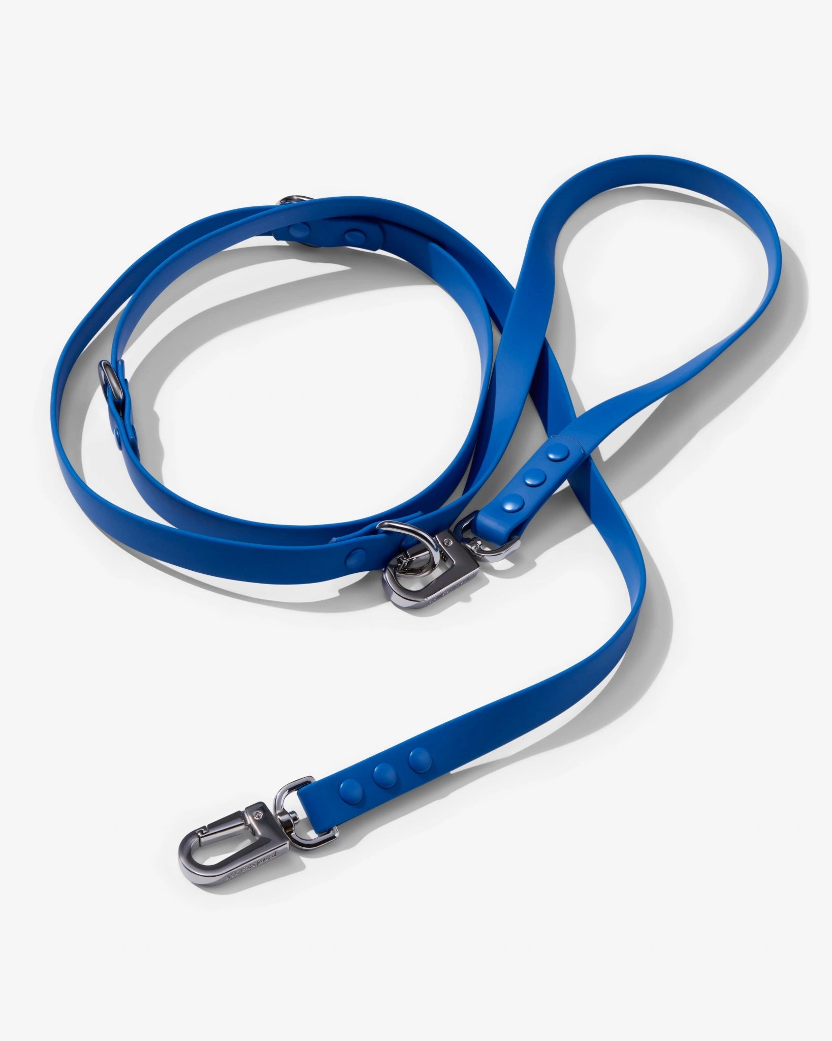 3-Way Hands-Free Leash + Collar Set — Ocean Blue image 2