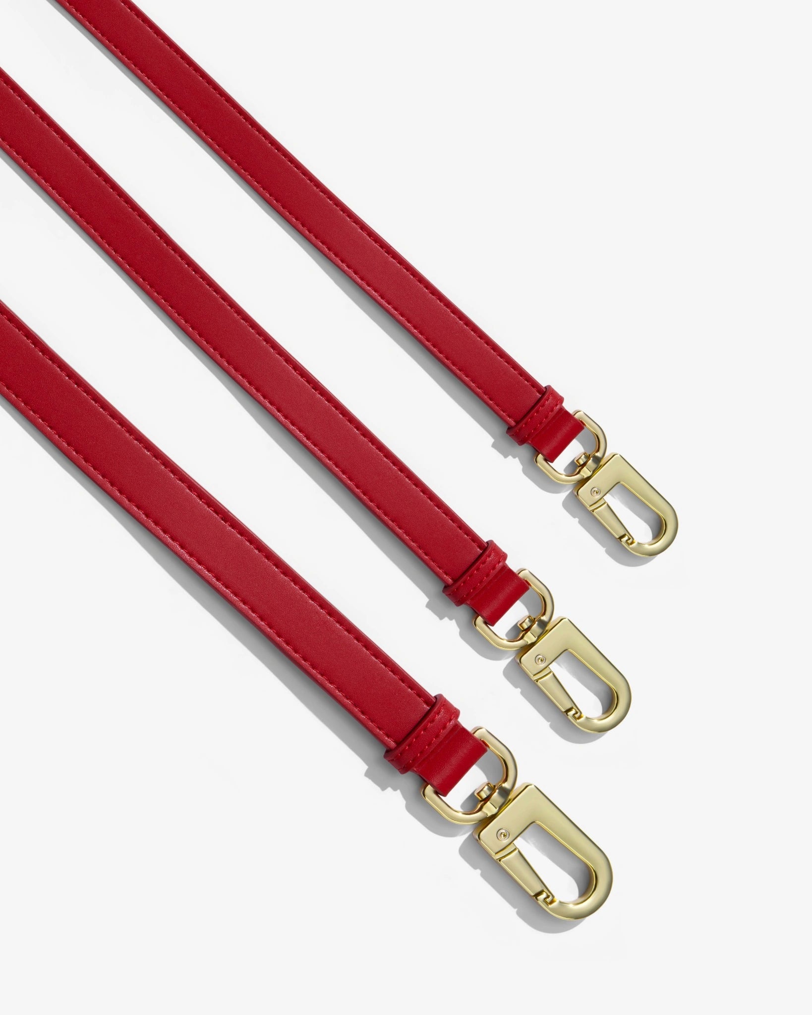 Crimson Red Walk Set — Microfibre Leather image 1