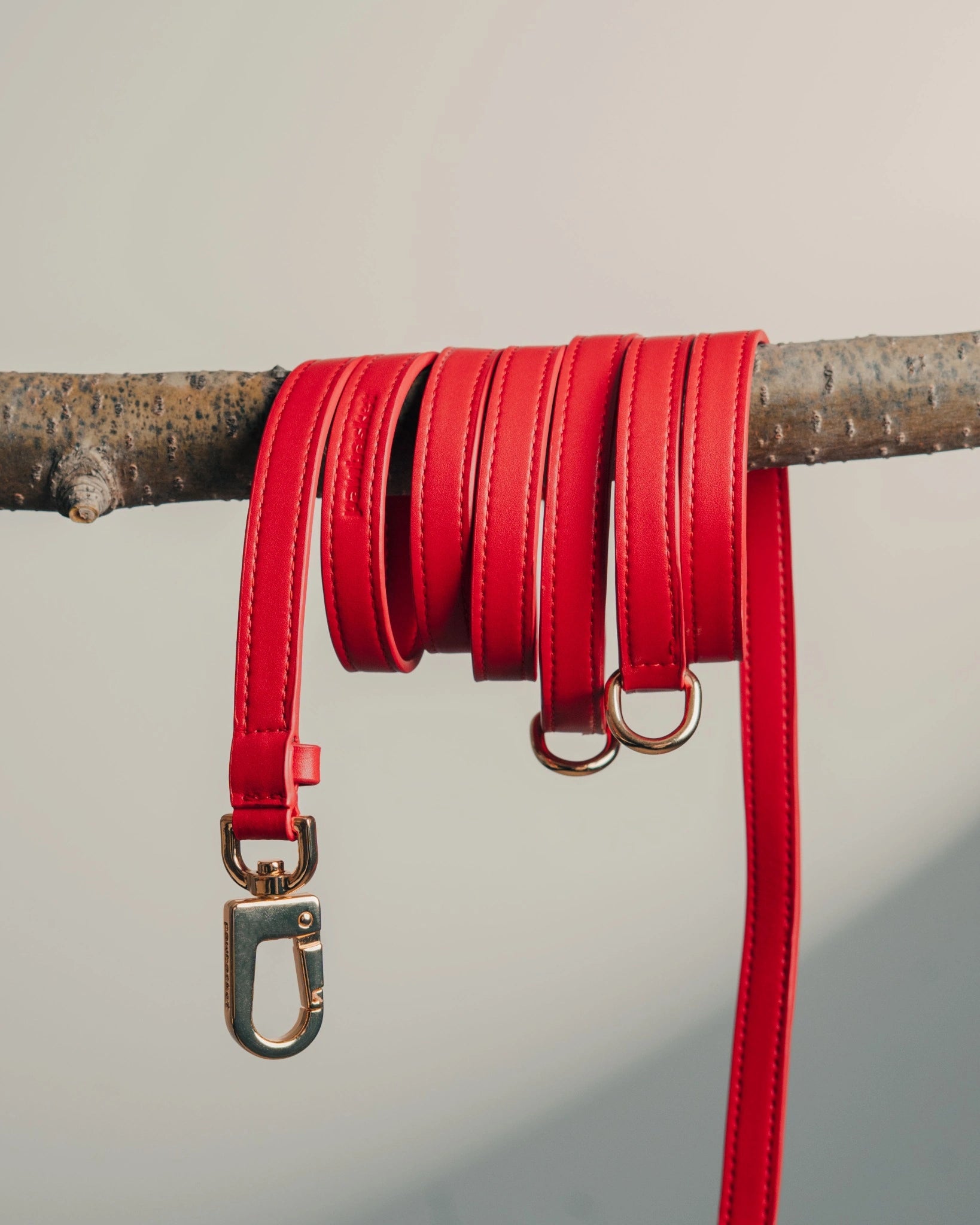 Crimson Red Walk Set — Microfibre Leather image 9