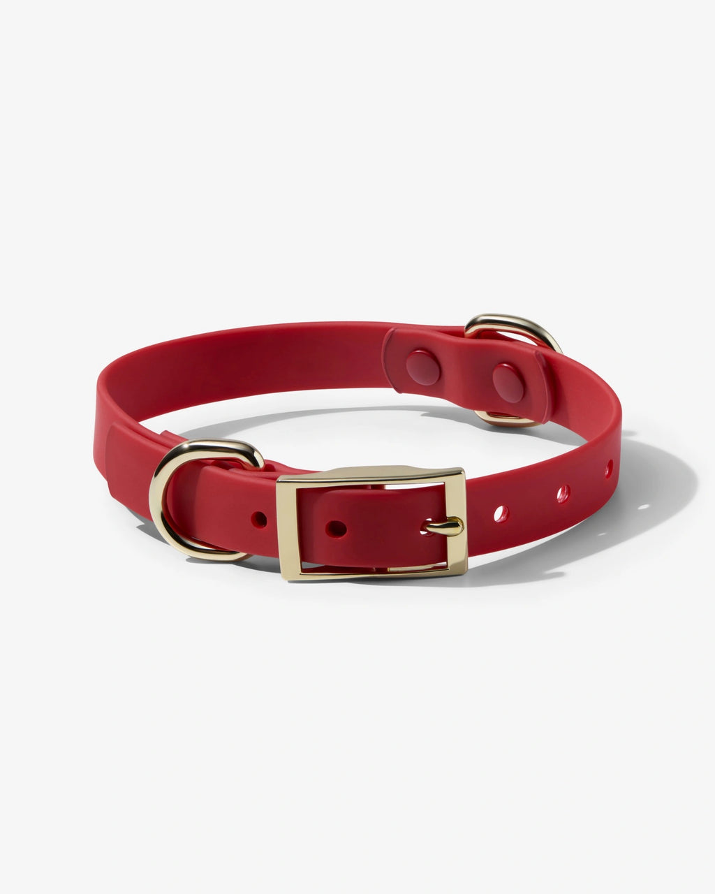 3-Way Hands-Free Leash + Collar Set — Crimson Red image 3