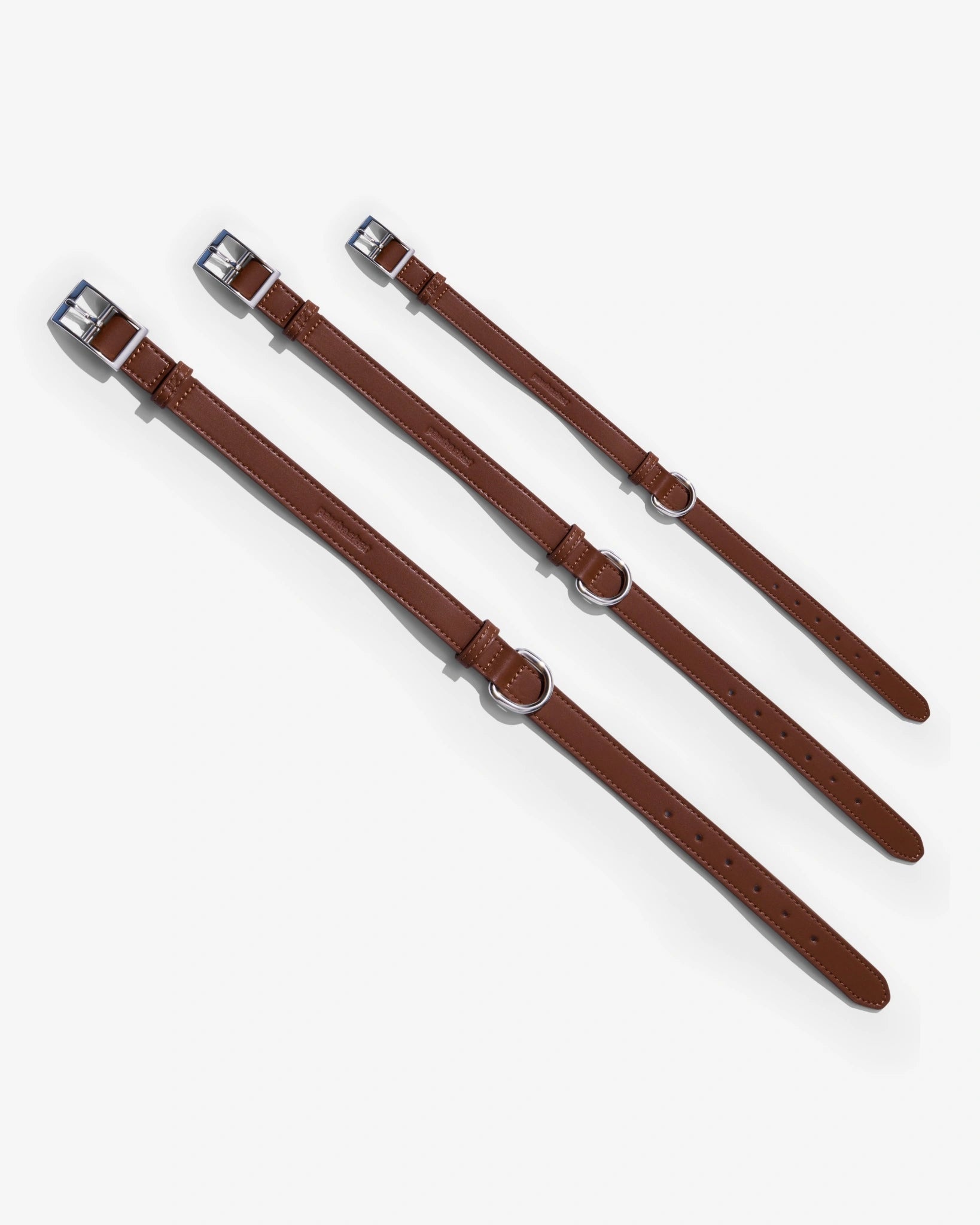 Chestnut Brown Walk Set — Microfibre Leather image 2
