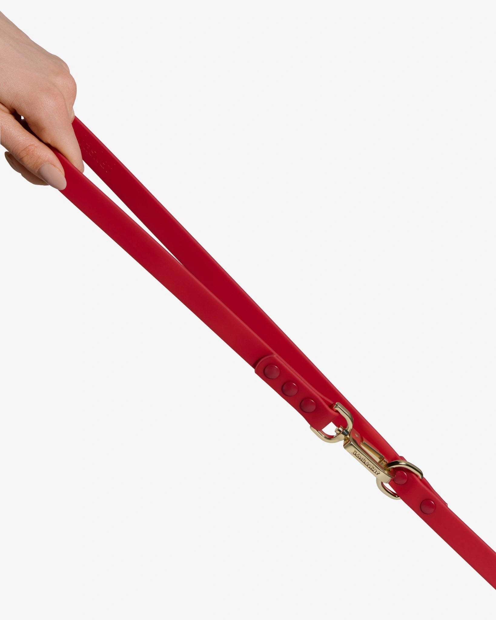 3-Way Hands-Free Leash + Collar Set — Crimson Red image 7