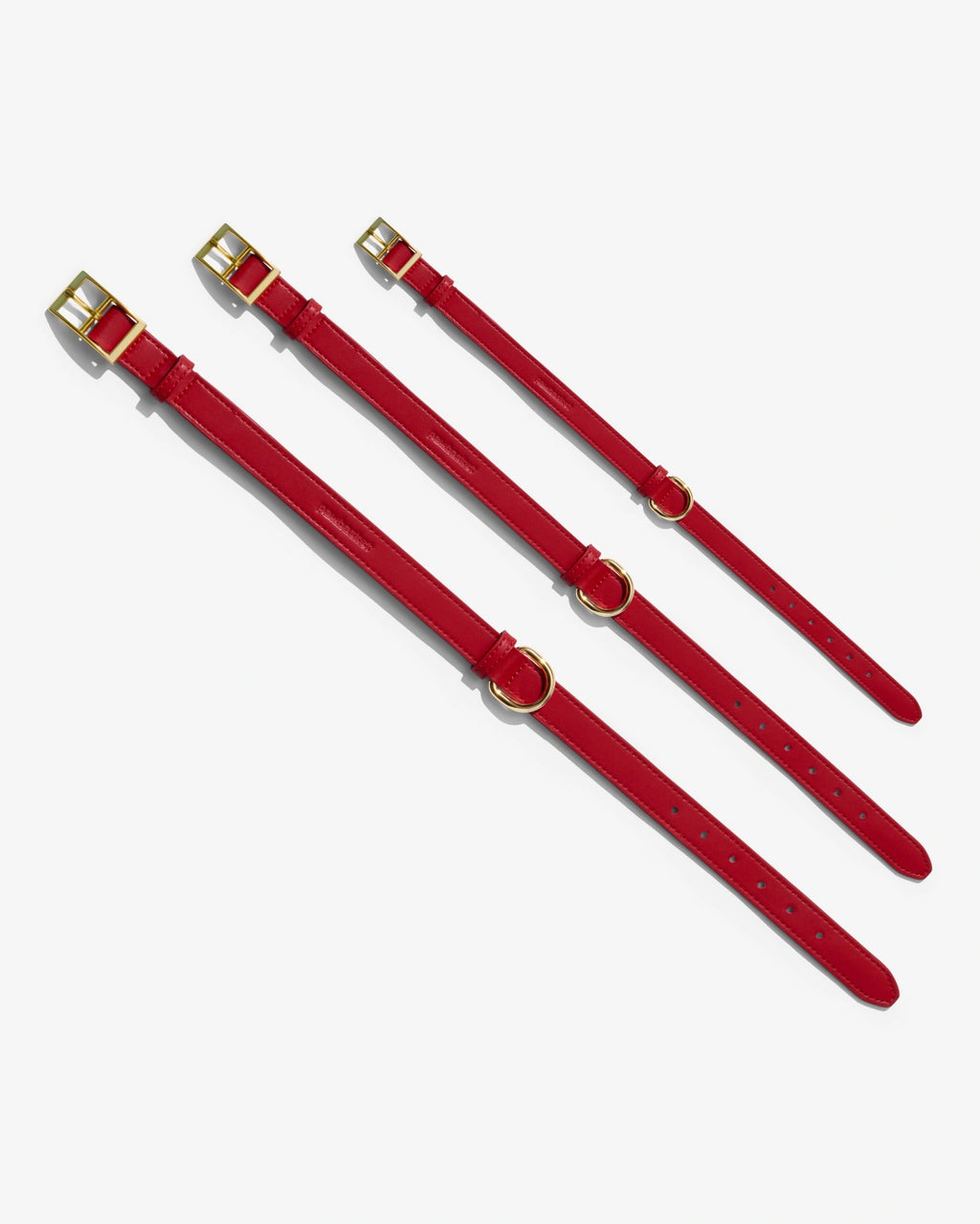 Crimson Red Walk Set — Microfibre Leather image 2