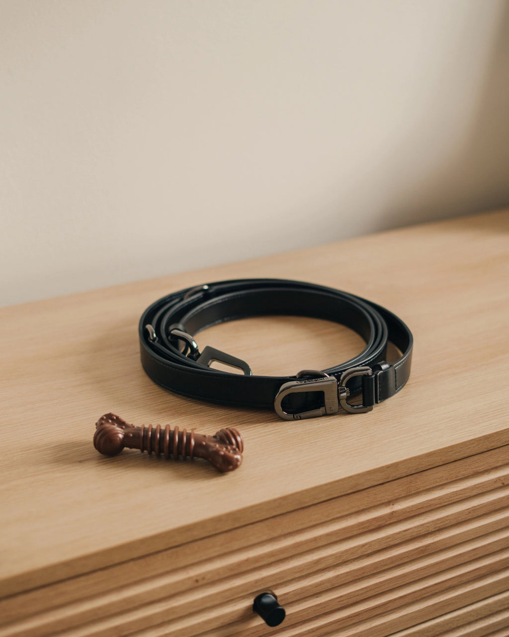 Obsidian Black Walk Set — Microfibre Leather image 9