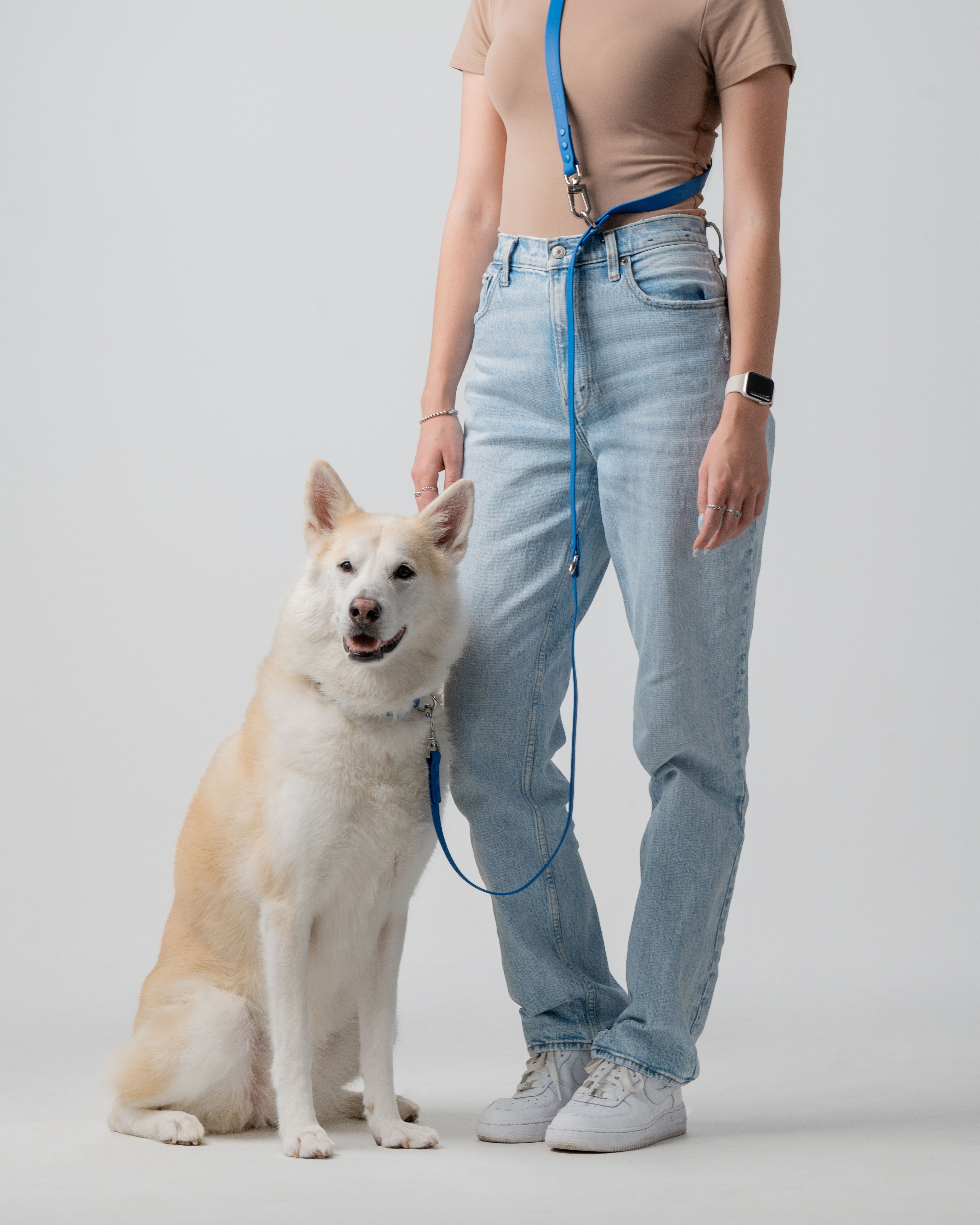 Ocean Blue 3-in-1 Hands-Free Convertible Leash