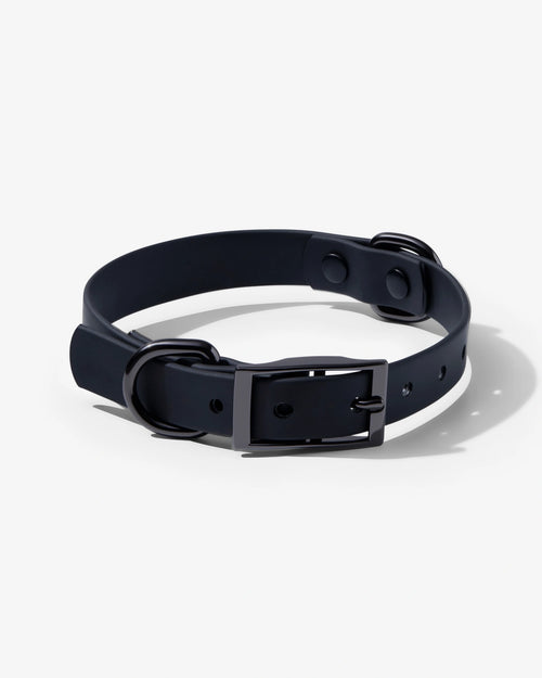 Obsidian Black Waterproof Collar