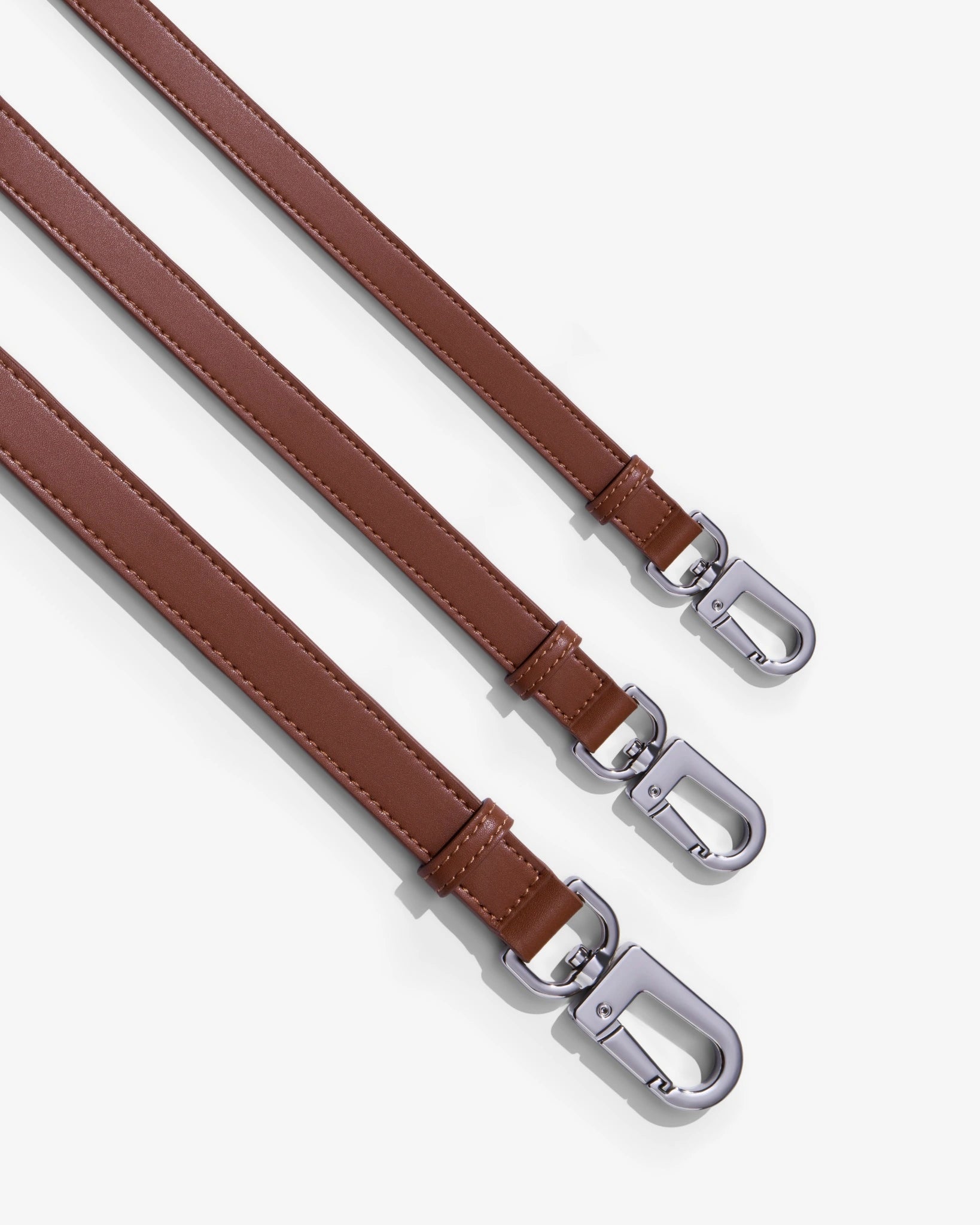 Chestnut Brown Walk Set — Microfibre Leather image 1