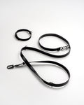 Obsidian Black Walk Set — Microfibre Leather